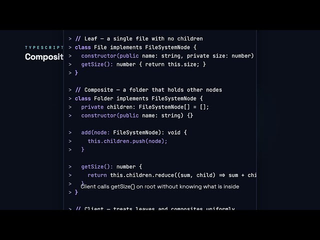 Composite - Software Design Patterns