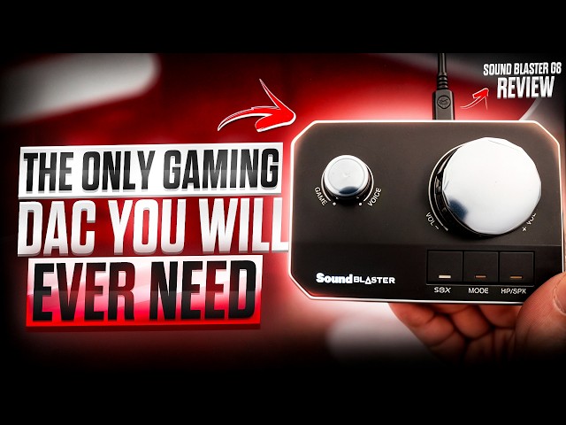 The ONLY Gaming DAC/AMP You Will Ever Need! | Creative Sound Blaster G8 Review