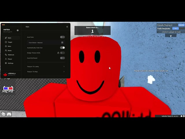 EXPLOITING IN MM2 R0BLOX