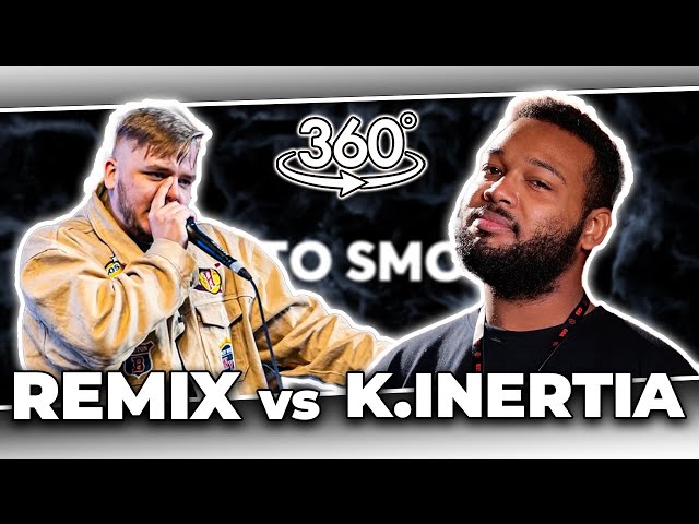 KING INERTIA 🇺🇸 vs REMIX 🇿🇦| GRAND BEATBOX BATTLE 2025: 7 To Smoke | Video 360°