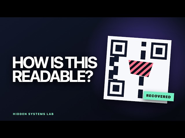 Why a Damaged QR Code Still Works