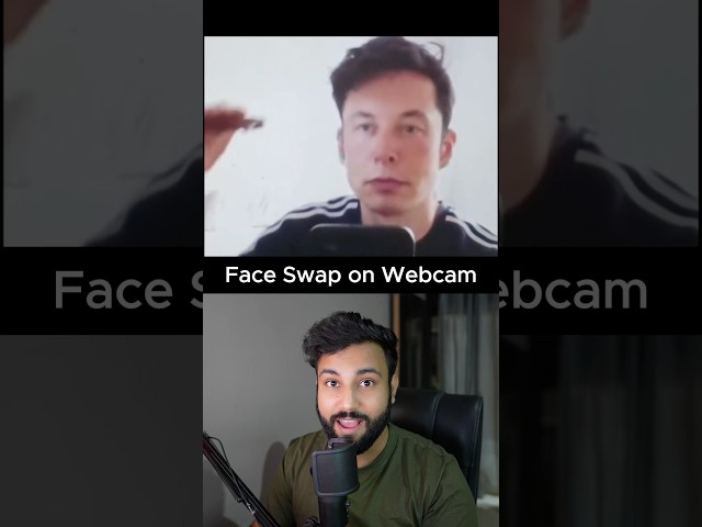 How to do Realtime Face Swap in Videos using AI #ai