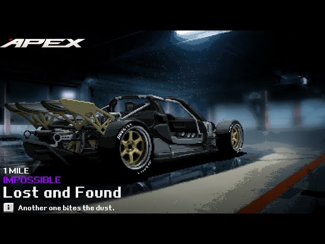 Apex Racer - Lost and Found Tutorial