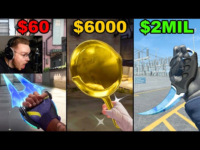 ohnepixel shocked by the most expensive skins ever sold