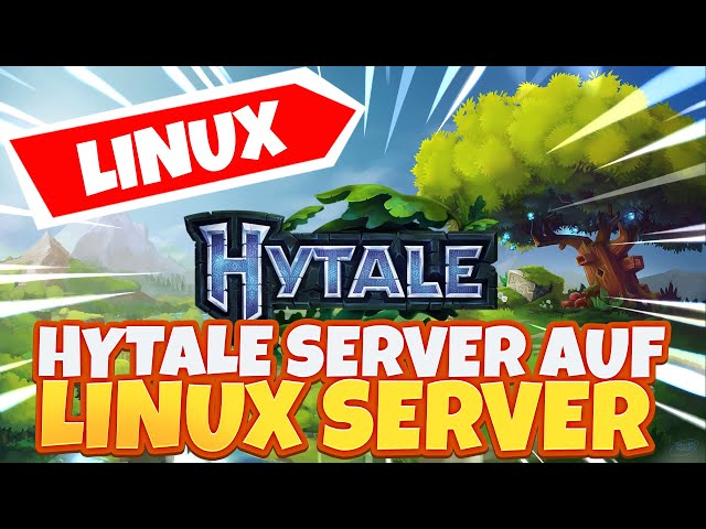 Hytale SERVER ERSTELLEN auf Linux Server | Hytale Server auf vserver | Hytale auf Linux Rootserver