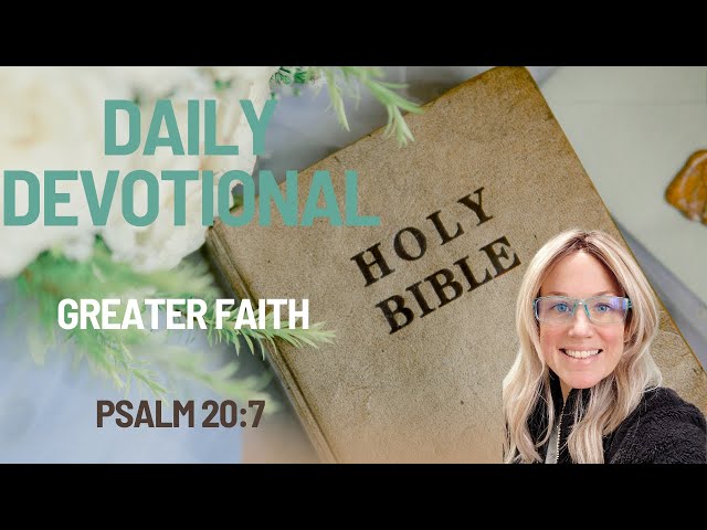 Trust God, Not the World’s Strength ✝️ | Psalm 20:7 - Where You Place Your Trust Matters