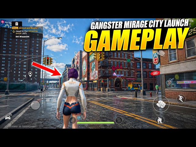 😍 Gangstar Mirage City Launch Gameplay | New Open World Game For Mobile | Gangster Mirage City