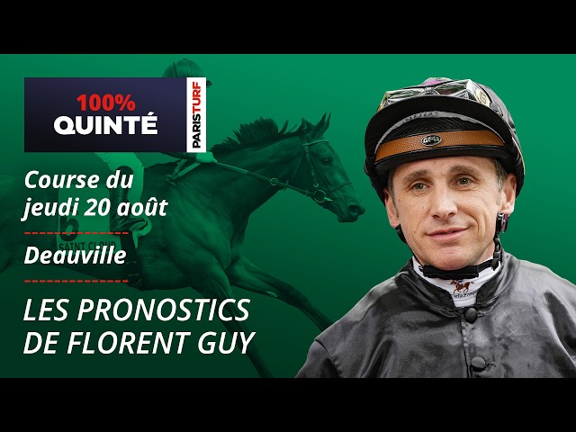 PMU Quinté Predictions - 100% Quinté for Thursday, August 20th at Deauville