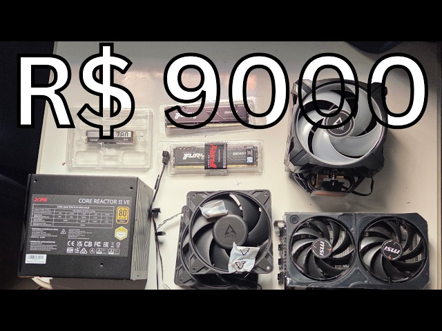 Vídeo chato e ruim mostrando meu novo setup de 9000 reais | @Ablau64