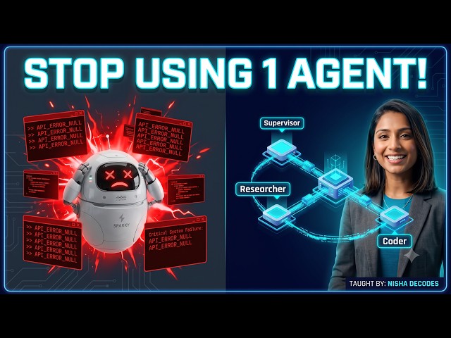 LangGraph Multi-Agent Tutorial: Supervisor Pattern from Scratch (Python)