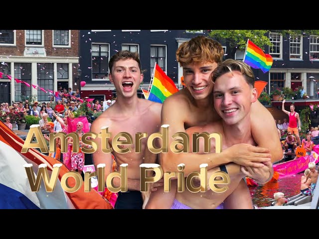 Amsterdam World Gay Pride, we’ve never had so much fun in two weeks. 