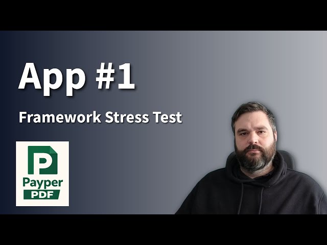 App #1 Stress Testing my SaaS Framework with a Real Product