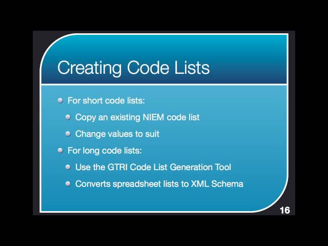 NIEM IEPDs 2 of 3 - Creating and Validating Schemas