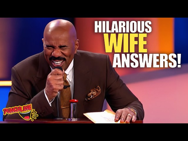 Family Feud Asked About Wives… The Answers Were Hilarious | Steve Harvey Reacts