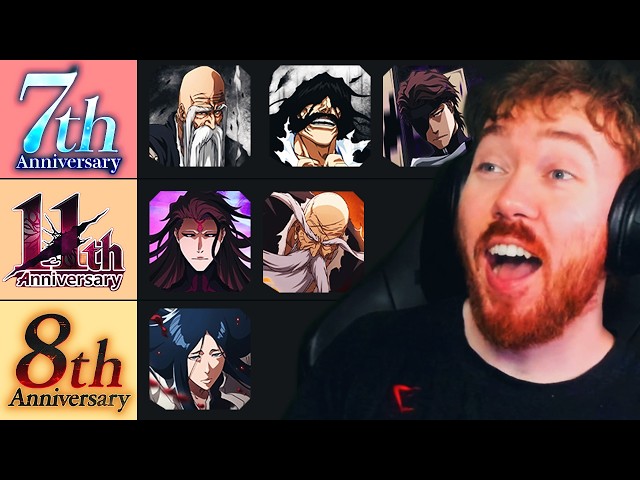 I RANKED EVERY PART 2 ANNIVERSARY CHARACTER IN BLEACH BRAVE SOULS!