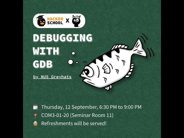 Hackerschool AY2425S1: Demystifying GDB