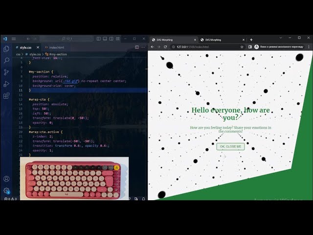 ASMR Programming - First screen animation ANIME.JS - No Talking