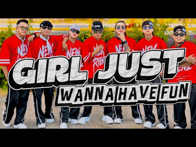 GIRLS JUST WANNA HAVE FUN - Cyndi Lauper | DJAYP | Dance Fitness | Newfriendz