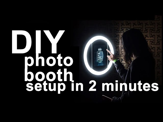 DIY photo booth in under 2 minutes with Halo by Simple Booth