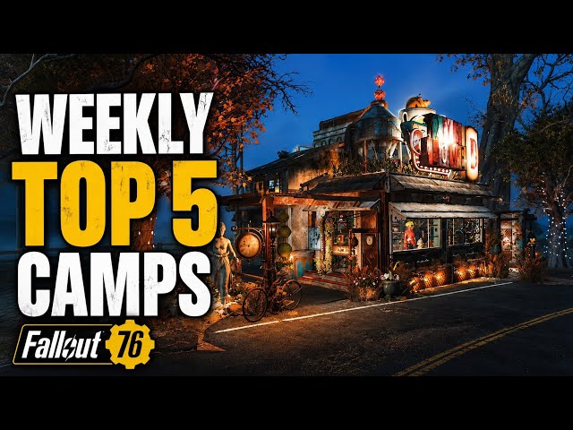 Fallout 76 Weekly Top 5 CAMPS!! 