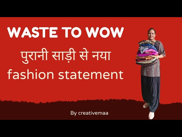 Don't Throw Old Saree/Saree Reuse Ideas for Fastive season  by creativemaa #creativemaa #sareereuse 