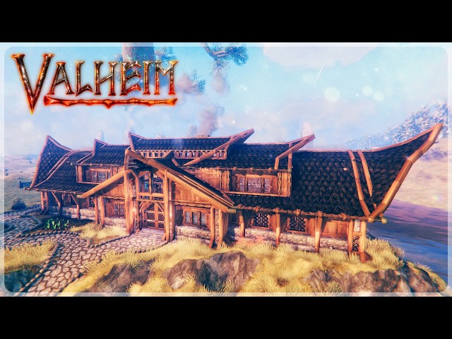 Building the PERFECT Longhouse in Valheim!