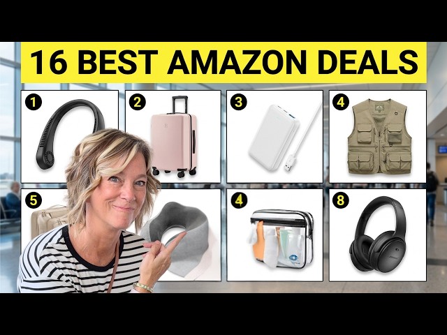 16 Travel Essentials from Amazon Prime