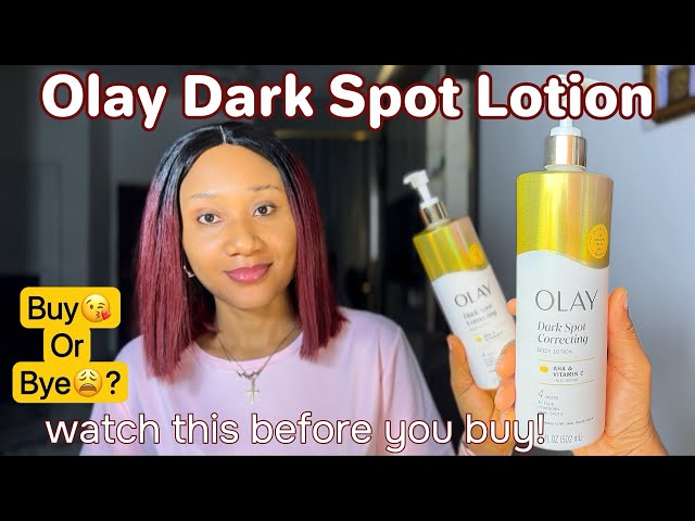 Olay Dark Spot Correcting Body Lotion / Honest review ✅ dark spot body lotion. #darkspots #skincare 