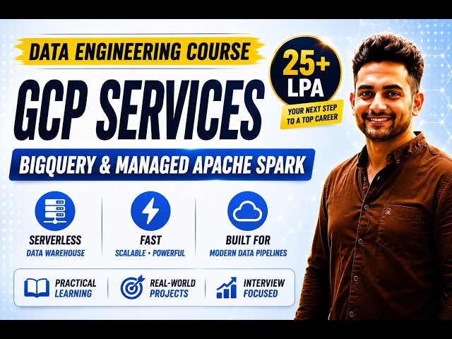 BigQuery & Managed Apache Spark Explained | GCP Interview Concepts| Data Engineering