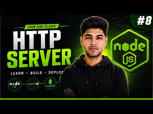 Create a Nodejs Server Using HTTP Module | Complete Step-by-Step Tutorial
