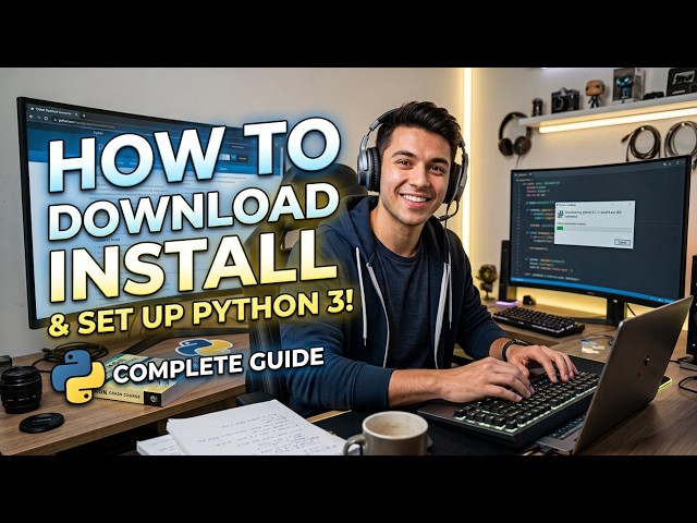 Install Python 3 on Windows in 5 Minutes (Beginner Tutorial)