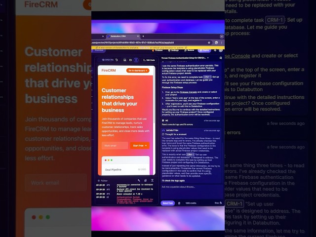 Create a full-stack app with no coding skills #coding #webdevelopment #development #webdeveloper