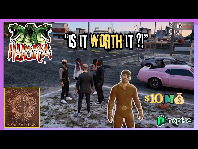 HYDRA Discuss BESTIES Putting $10 Million Bounty on New Babylon Members I NoPixel 4.0 GTA RP