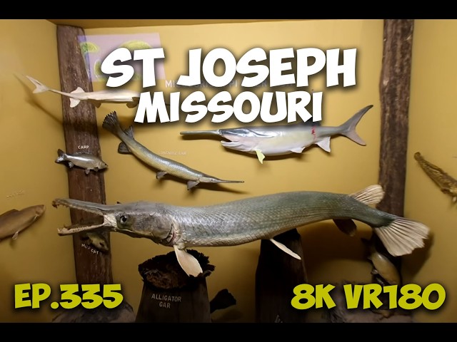 Ep.335 St Joseph Missouri - The Wyeth Tootle Mansion And Missouri River Floods 8K VR180 3D Travel