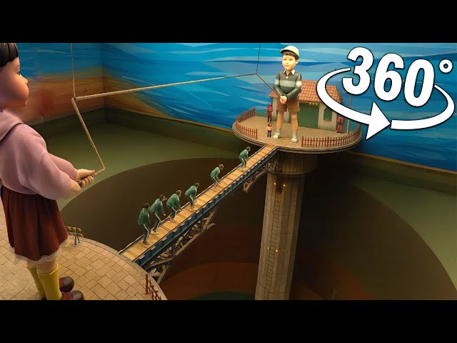 360° Squid Game Season 3 - Jump Rope Movie Compilation | VR 4K