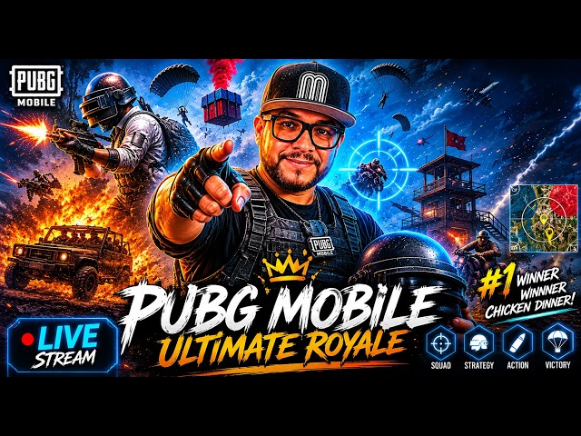🔴 LIVE | PUBG Mobile Ultimate Royale "RANK" 🔴
