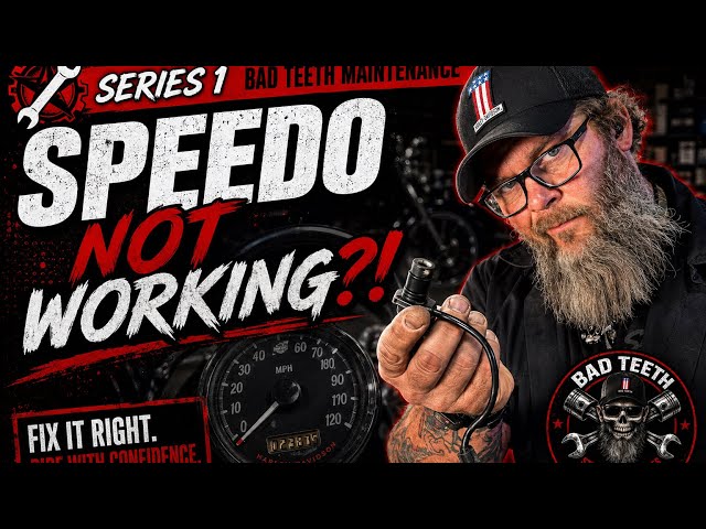 Speedo Not Working? Test Your Harley Speed Sensor in 2 Minutes!