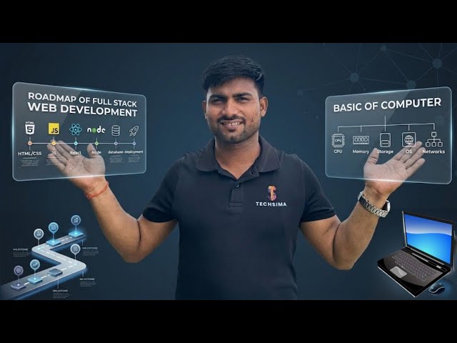 🚀 Full Stack Development Roadmap 2026 | How Computers Communicate | Complete Beginner Guide