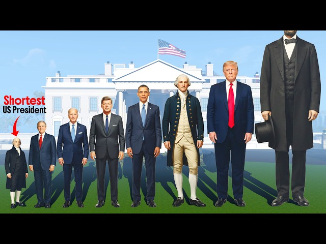 U.S. Presidents Height Comparison