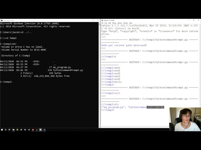 Creating a Basic Custom Command Prompt in Python