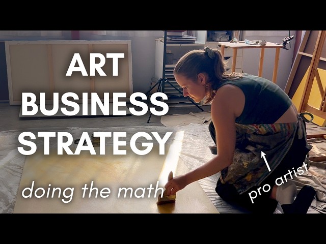 The math of being a full-time artist (plus artist income strategies)