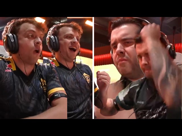 Nepo BANGS THE TABLE 3 times against Hans!