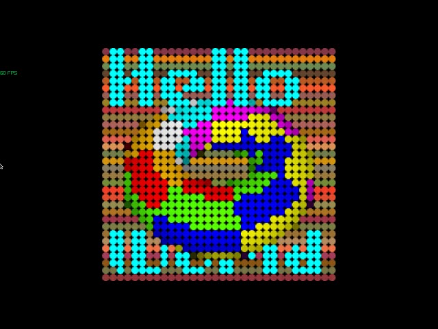 Using RayLib on a 32x32 "screen"