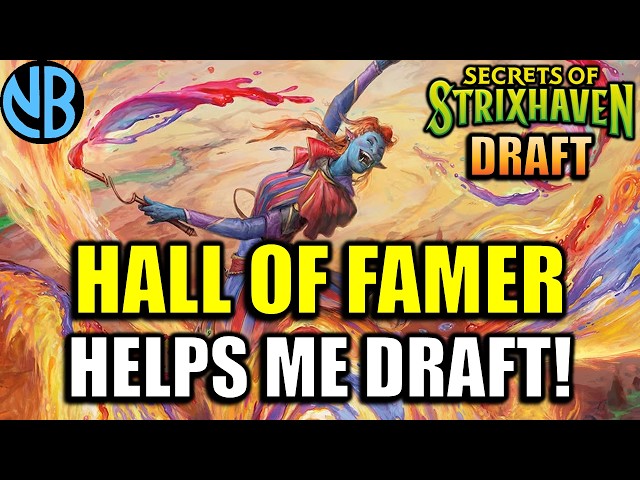 Drafting Like a Hall of Famer in Secrets of Strixhaven Draft!!! (ft. @raphaellevymtg)