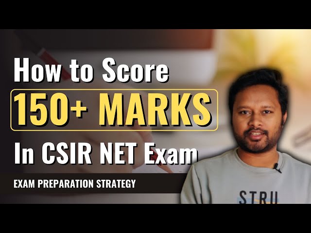 How to Score 150+ Marks in CSIR NET Exam | All 'Bout Chemistry