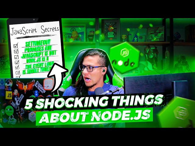 5 Shocking Things About Node.js That You Thought You Knew But Didn't! || Erick Wendel