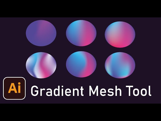 Gradient Mesh Tool (Illustrator Tutorial)