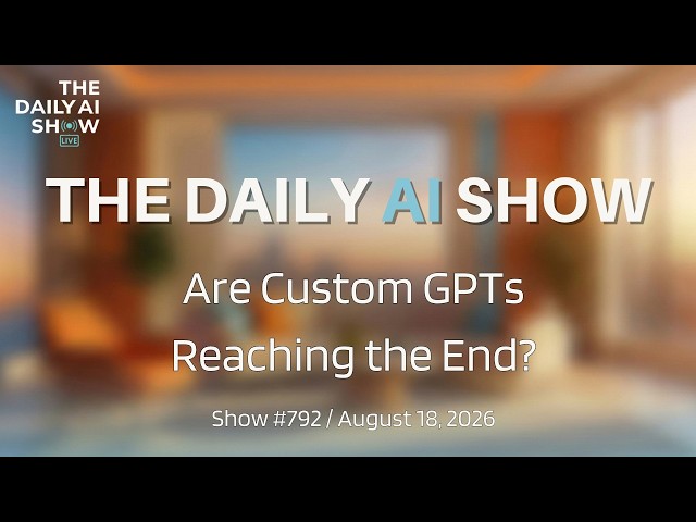 Are Custom GPTs Reaching the End?
