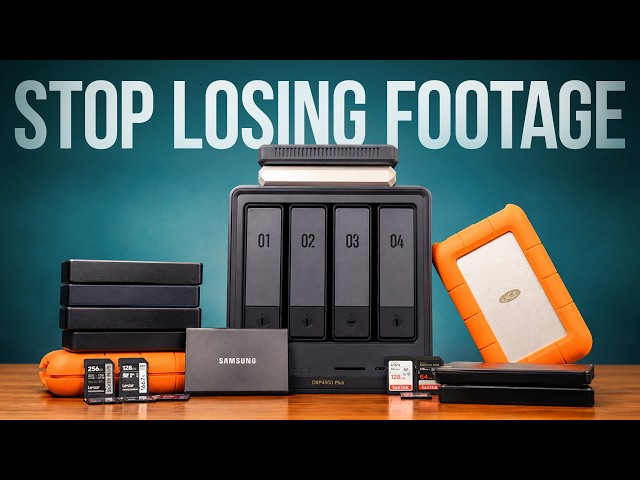 How Creators Should Store and Back Up Their Content!