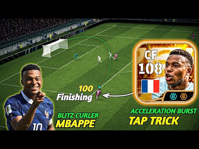 New TAP TRICK + Blitz Curler Mbappe Review🔥| Tap Trick Explained | 